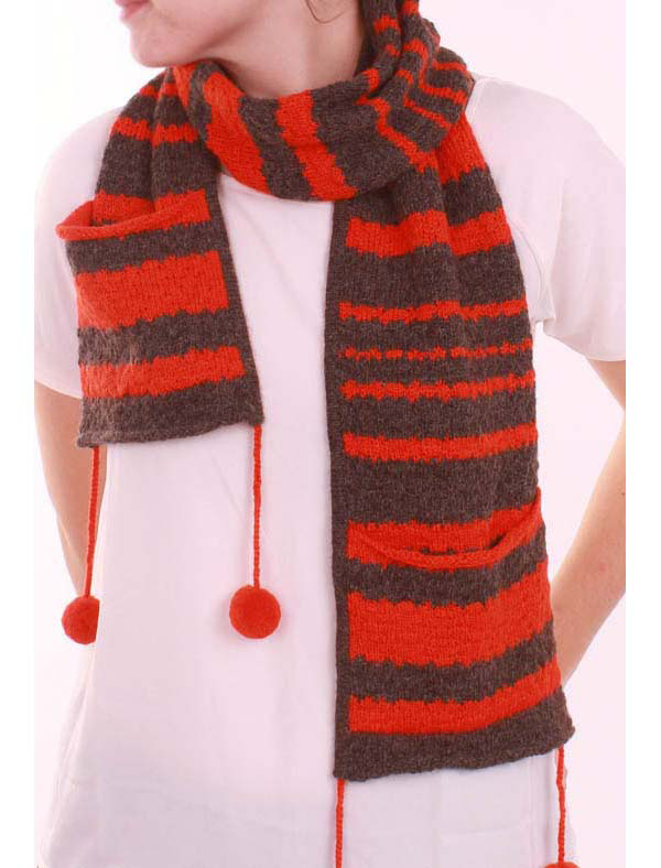 JIFF STRIPED SCARF